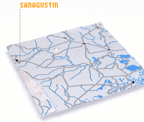 3d view of San Agustín