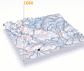 3d view of Cedó