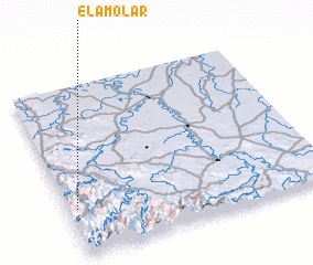 3d view of El Amolar