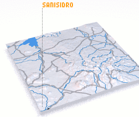 3d view of San Isidro