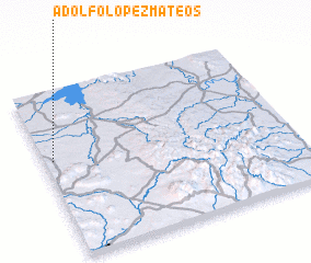 3d view of Adolfo López Mateos