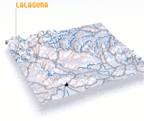 3d view of La Laguna