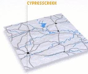 3d view of Cypress Creek