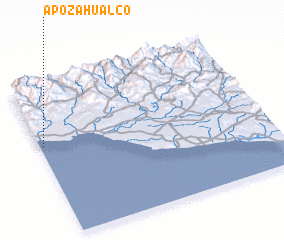 3d view of Apozahualco