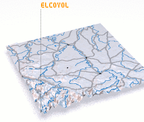 3d view of El Coyol