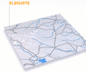 3d view of El Quijote