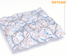 3d view of Río Tejón