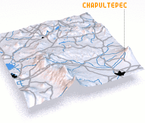 3d view of Chapultepec