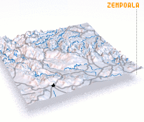 3d view of Zempoala