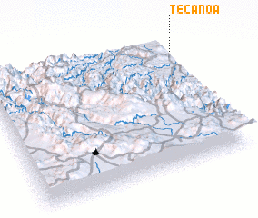 3d view of Tecanoa