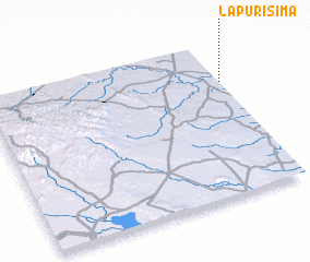 3d view of La Purísima