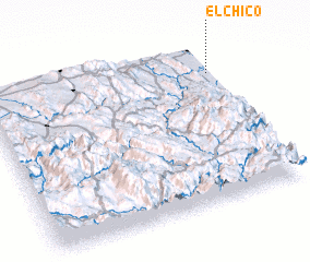 3d view of El Chico