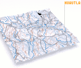 3d view of Huautla