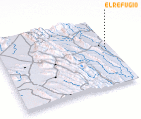 3d view of El Refugio