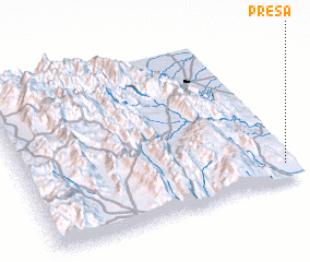 3d view of Presa