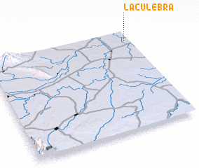 3d view of La Culebra