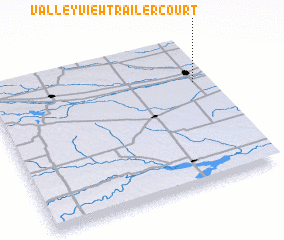 3d view of Valley View Trailer Court