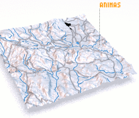 3d view of Ánimas