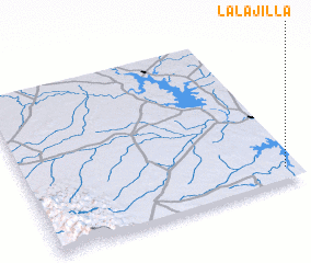 3d view of La Lajilla