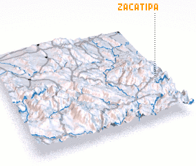 3d view of Zacatipa