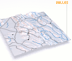 3d view of Valles