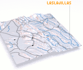 3d view of Las Lajillas