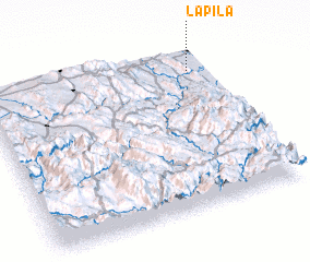 3d view of La Pila
