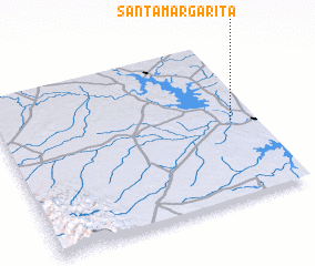 3d view of Santa Margarita