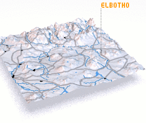 3d view of El Bothó