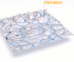 3d view of Itatlaxco