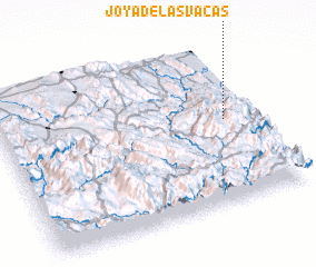 3d view of Joya de las Vacas