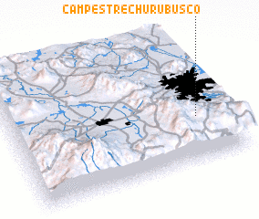 3d view of Campestre Churubusco