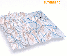 3d view of El Terrero