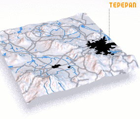 3d view of Tepepan