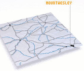 3d view of Mount Wesley