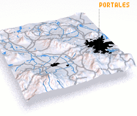 3d view of Portales