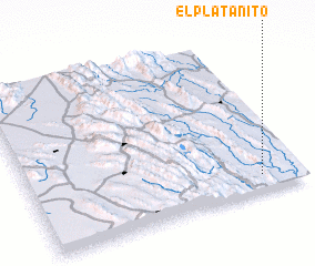 3d view of El Platanito