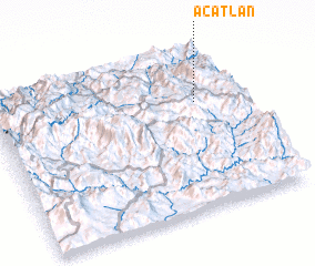 3d view of Acatlán