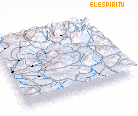 3d view of El Espíritu