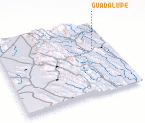 3d view of Guadalupe