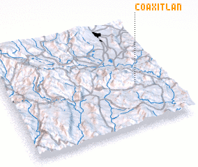 3d view of Coaxitlan