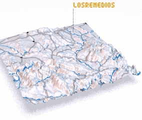 3d view of Los Remedios
