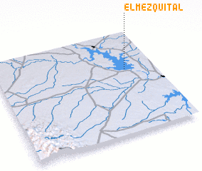 3d view of El Mezquital