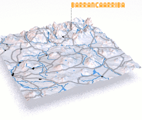 3d view of Barranca Arriba