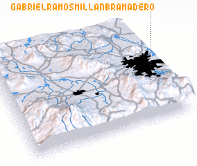 3d view of Gabriel Ramos Millán Bramadero