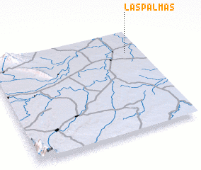 3d view of Las Palmas