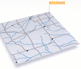 3d view of Brenham