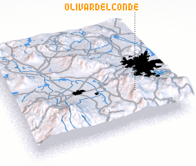 3d view of Olivar del Conde