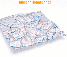 3d view of Rincón Piedra Blanca