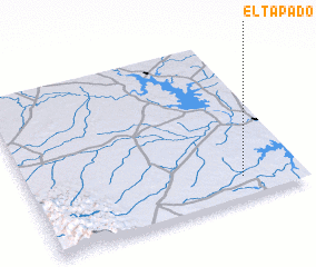 3d view of El Tapado